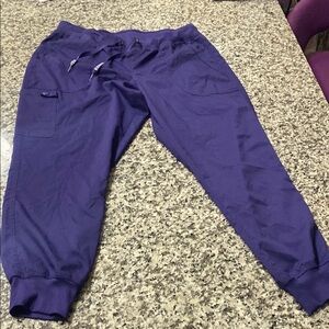 Scrubs pants higher Purple Jogger Pants